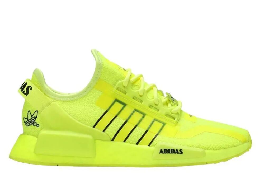Adidas NMD R1 V2 Solar Yellow Men’s 5 Women’s 6.5 Boost Running Sneakers GY5061